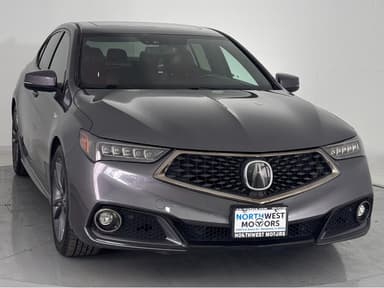 2018 Acura TLX w/A-SPEC Pkg Red Leather